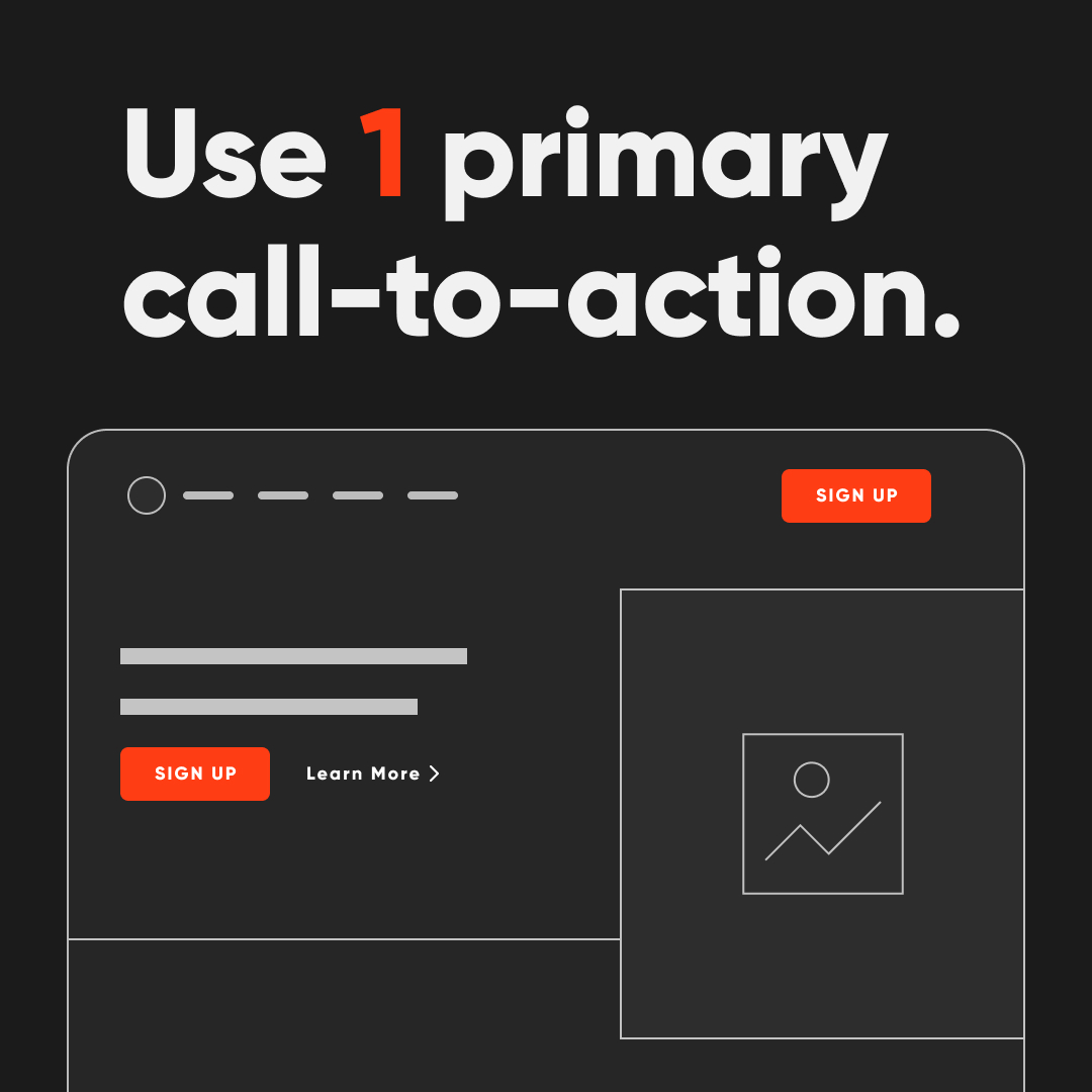 Primary Call To Action