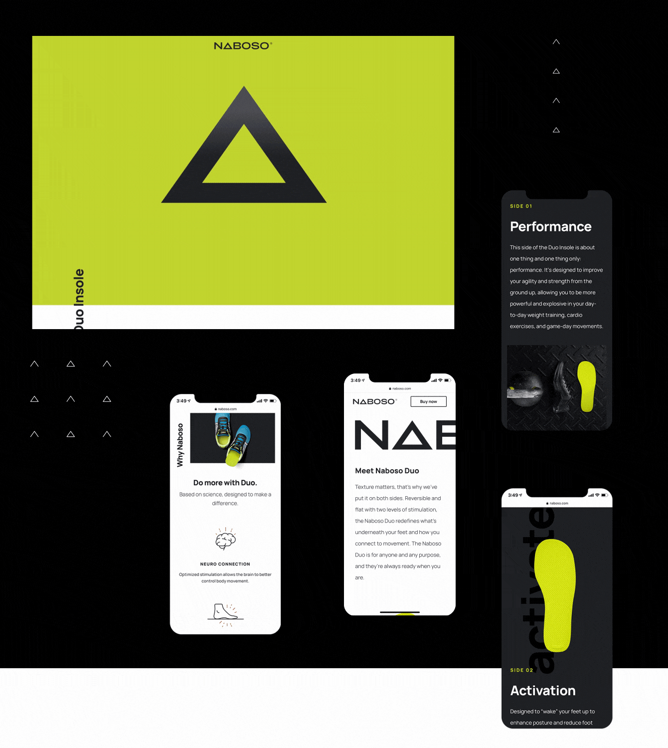 Naboso Duo Landing Page
