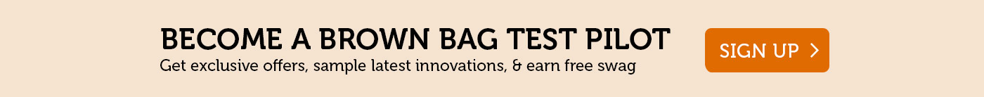 Call to action to become a Brown Bag Series test pilot
